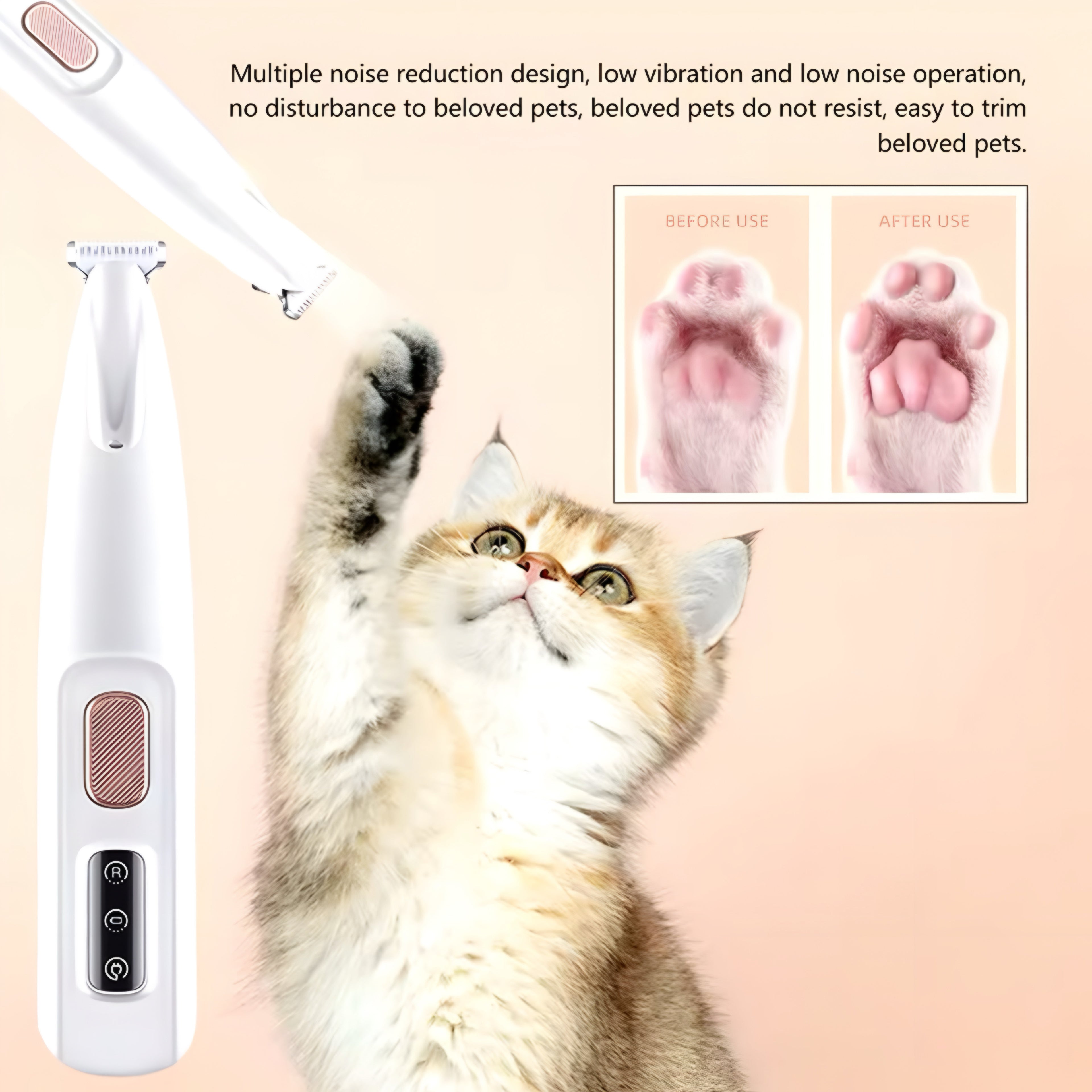 USB Pote-Trimmer med LED-lys