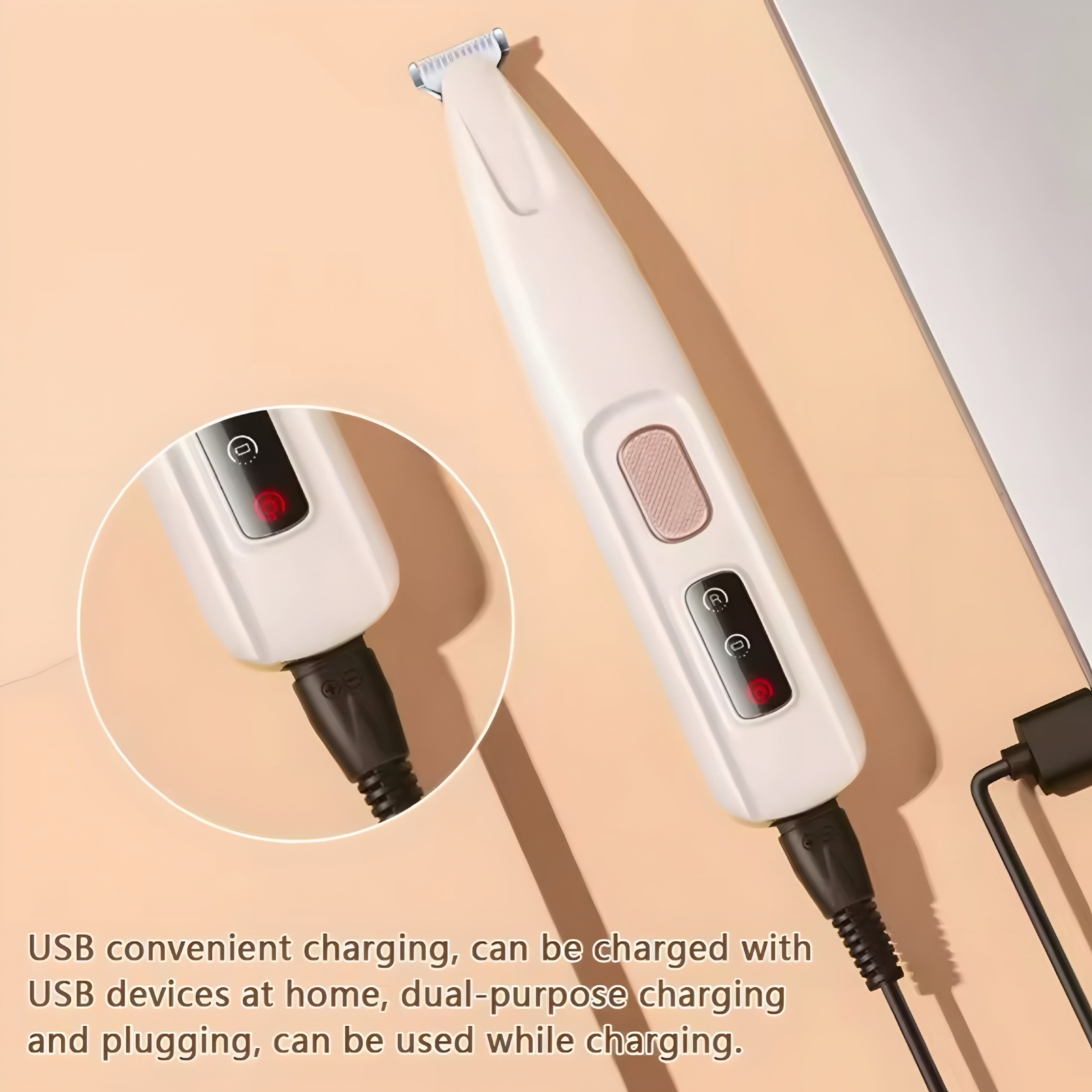 USB Pote-Trimmer med LED-lys